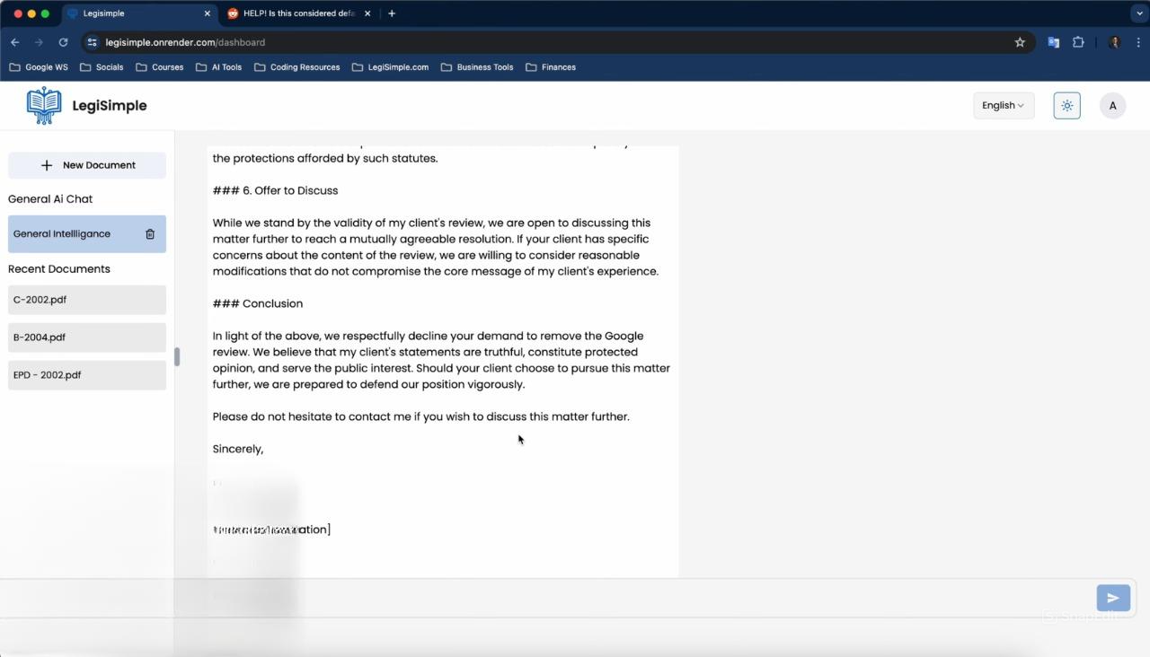 Legisimple screenshot 3