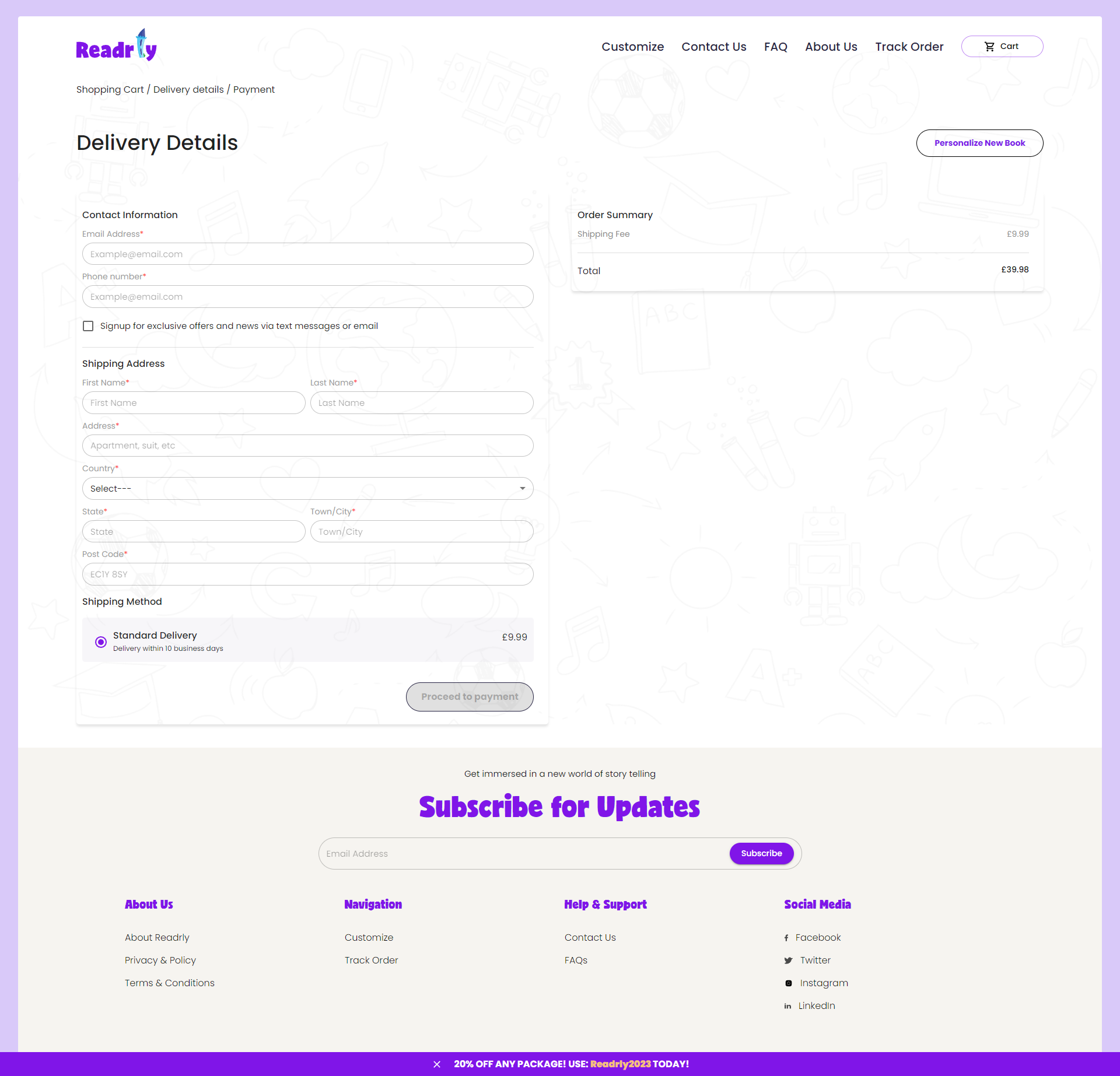 Readrly Web Application screenshot 4