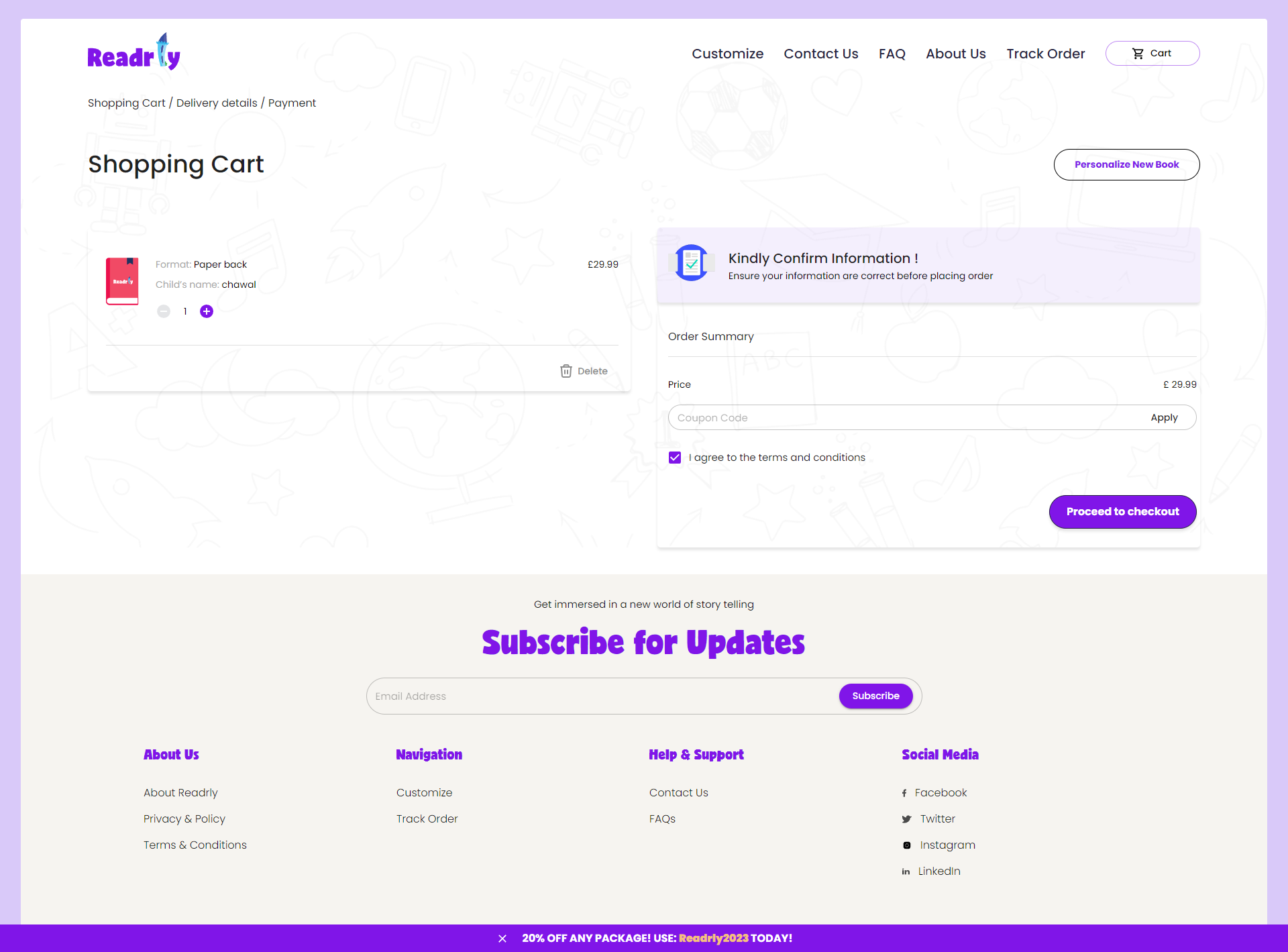 Readrly Web Application screenshot 5